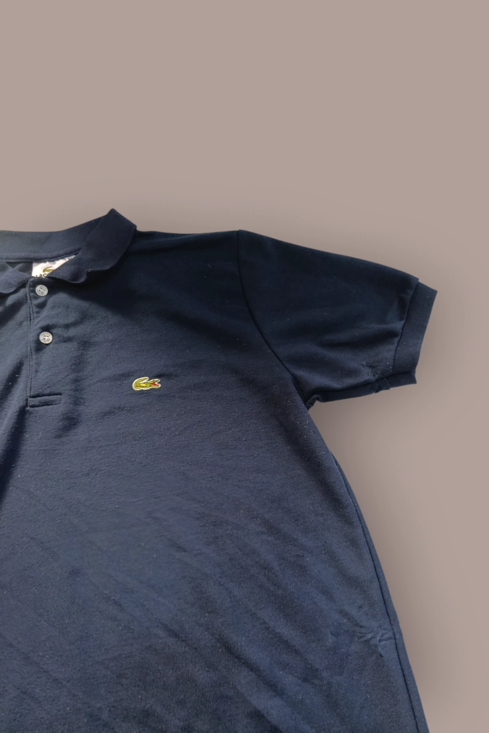 | Polo Lacoste Homem | Cor Azul Marinho | Clássico Piqué Crocodilo | Tamanho XL | – photo 5